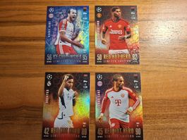 Match attax Fussballkarten Red Hot Hero und IceCool Finisher