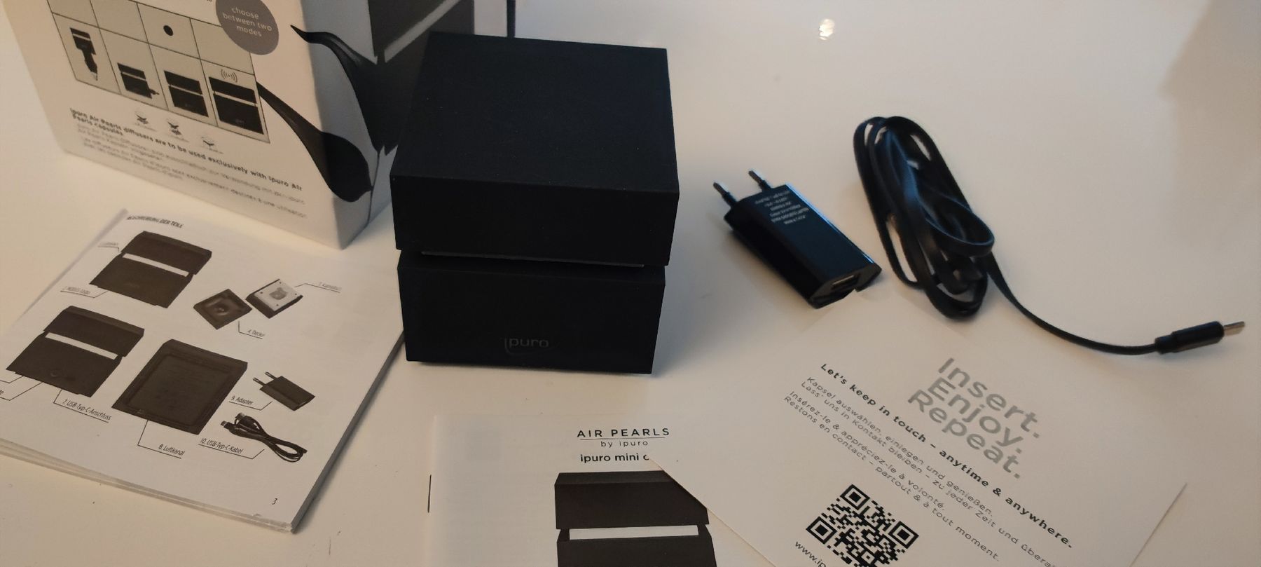 Ipuro Diffusori di oli essenziali: iPURO Mini Cube - Aroma Diffuser – Nuovo (secondo la descrizione) da Stäfa venduto da Rampensau 3