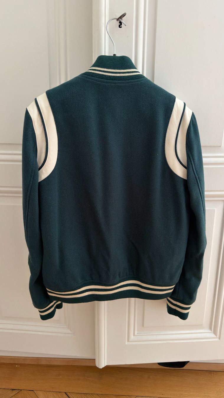 Saint Laurent Giacche: Teddy Saint Laurent vert – Usato da Genève venduto da tan_h6b8 4