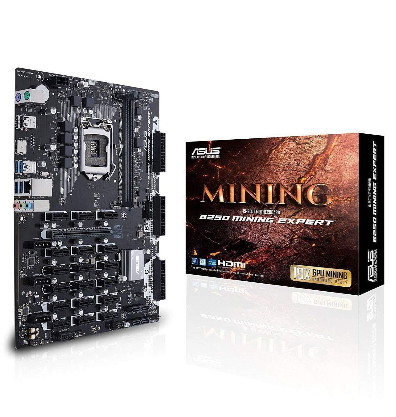 Asus Schede madri: ASUS B250 MINING EXPERT Mainboard – Usato da Wettingen venduto da Schabernack_sam