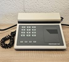 Vintage Intertronic T25 Tischtelefon 80er Jahre