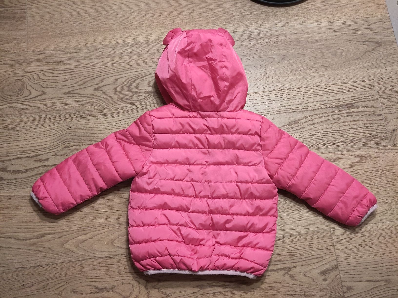 Giacche & Cappotti: Steppjacke, pink, mit süsser Kaputte, Grösse 86 – Usato da Dettighofen Lengw. venduto da mai_75wt 2