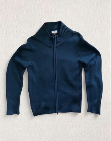 Strickjacke New Collection blau Grösse M