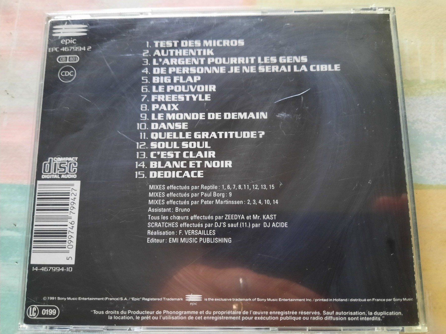 CD: CD Suprême NTM - Authentik – Usato da Pully venduto da bro_n52j 1