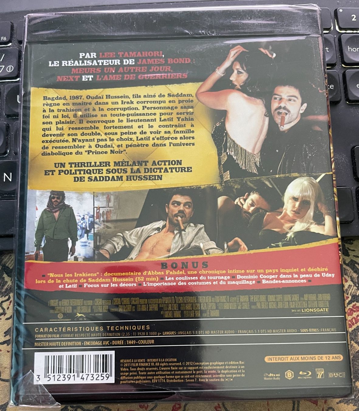 Tous les DVDs: Blu-ray The Devil's Double (2010) – Neuf avec emballage d'origine à Semsales par __Florian__ 2