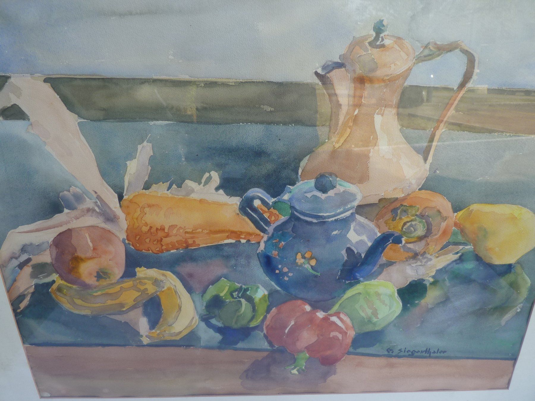 Tableaux: Aquarell Ernst Siegenthaler 76x65cm – D'occasion à Küsnacht ZH par zoliboli01 1