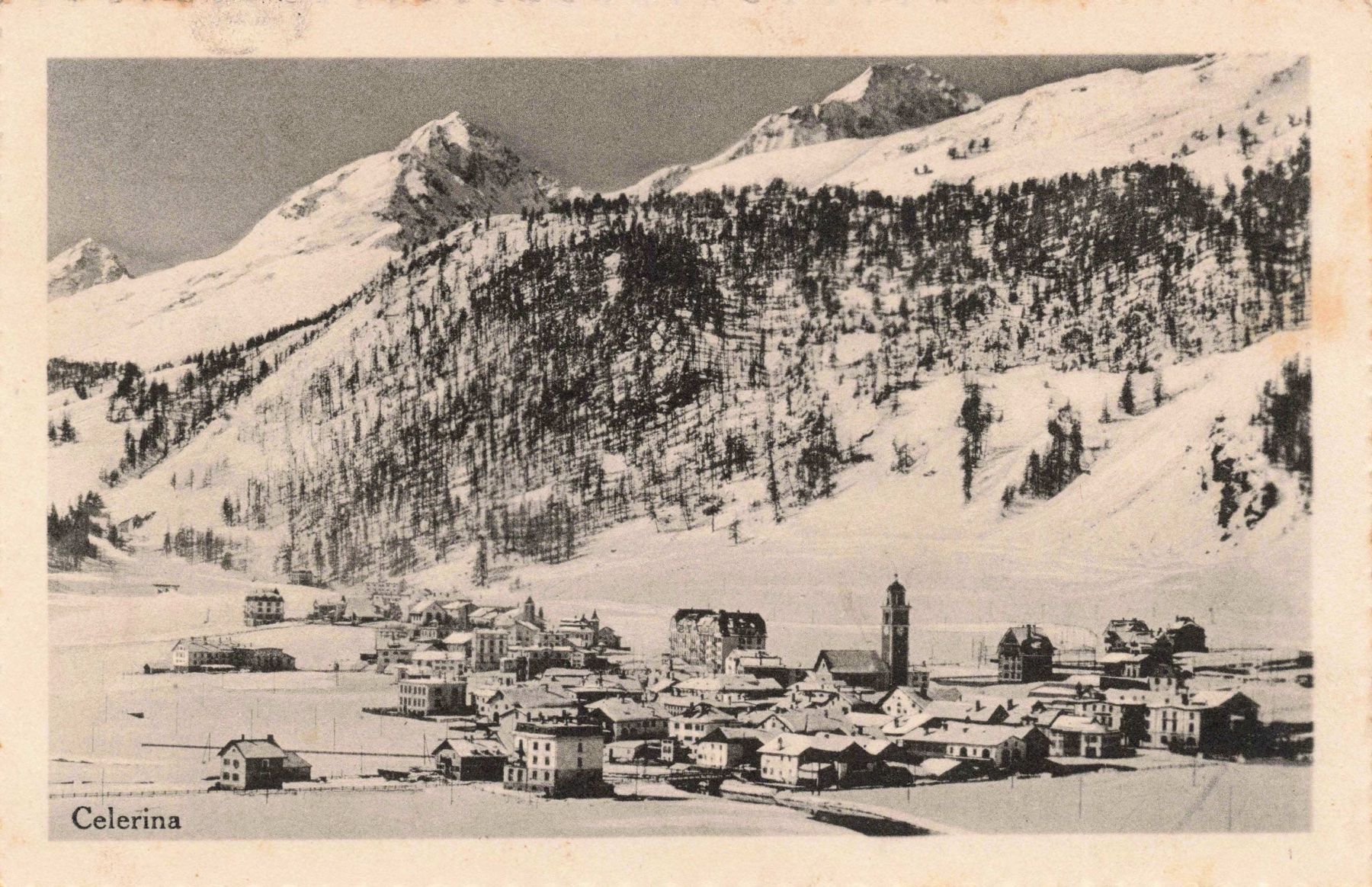 Cartoline postali: Celerina – Usato da Biasca venduto da Blenio71