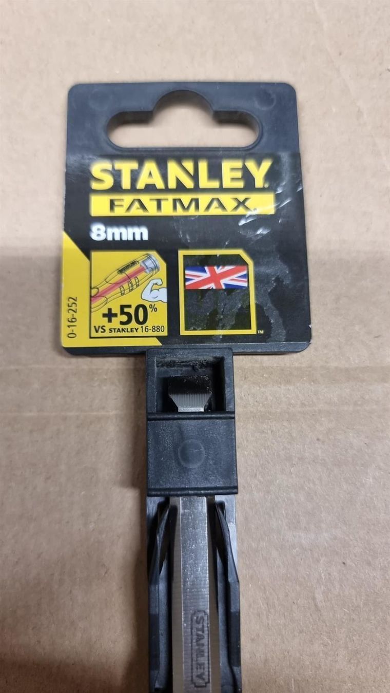 Stanley Tutti gli attrezzi: Stanley Stechbeitel FatMax 8 mm – Nuovo (secondo la descrizione) da Rebstein venduto da James-Dean 1
