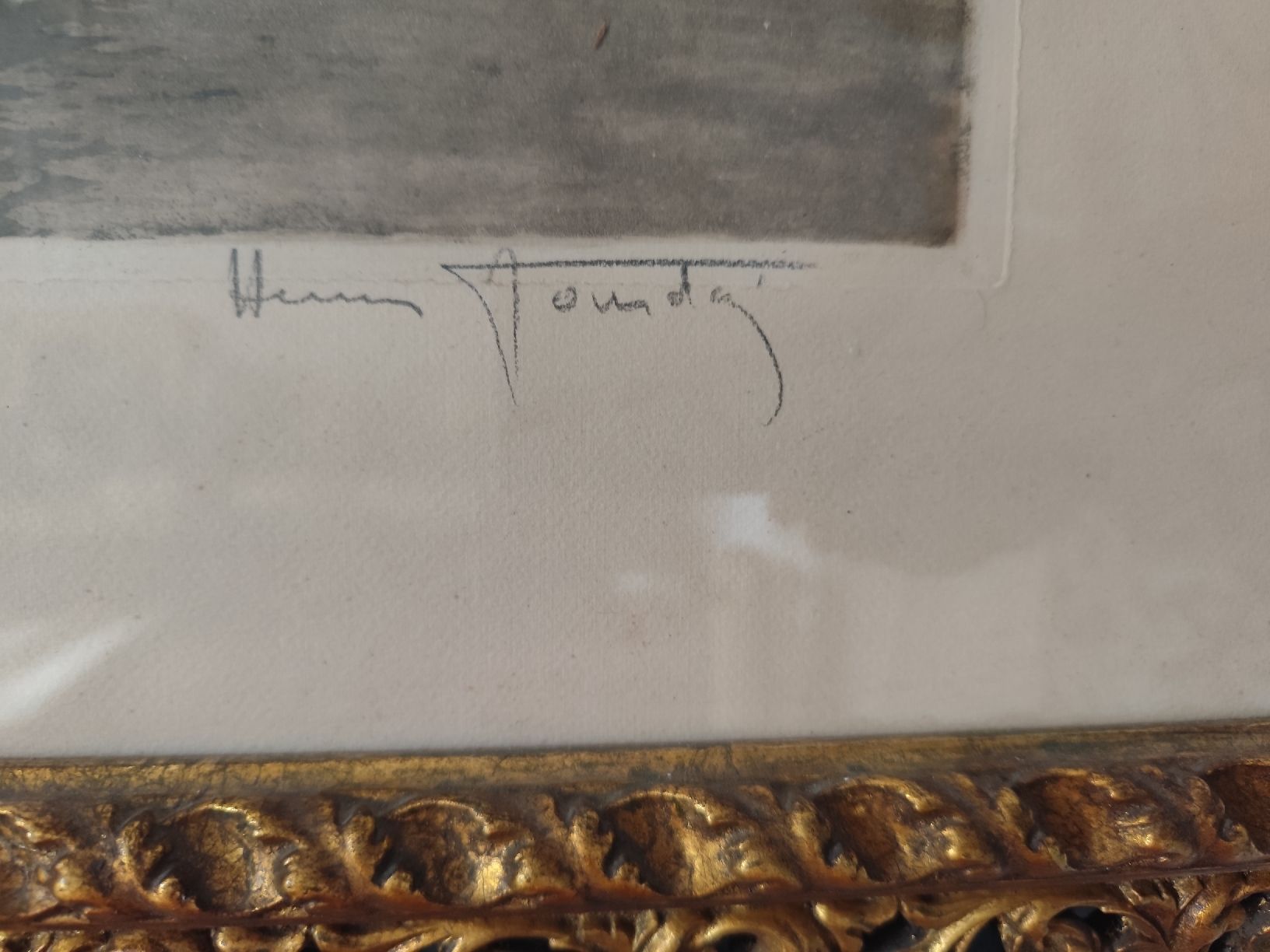 Foto & Immagini: Henri Jourdain (1863-1931) Orig. Farbradierung handsigniert – Usato da Brugg AG venduto da Amei24 2