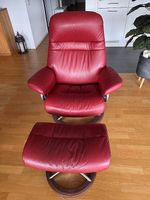Relax Sessel Stressless Sunrise M - Leder Paloma Sherry