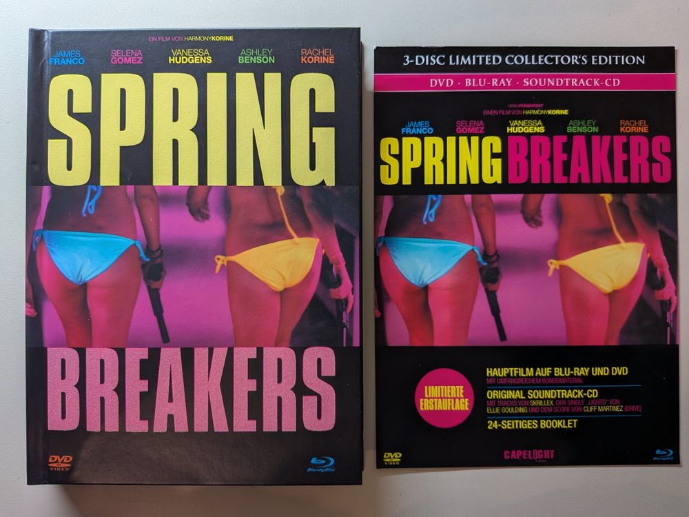 Spring Breakers - Mediabook [Blu-ray+DVD+CD] (Gebraucht) in Port für ...