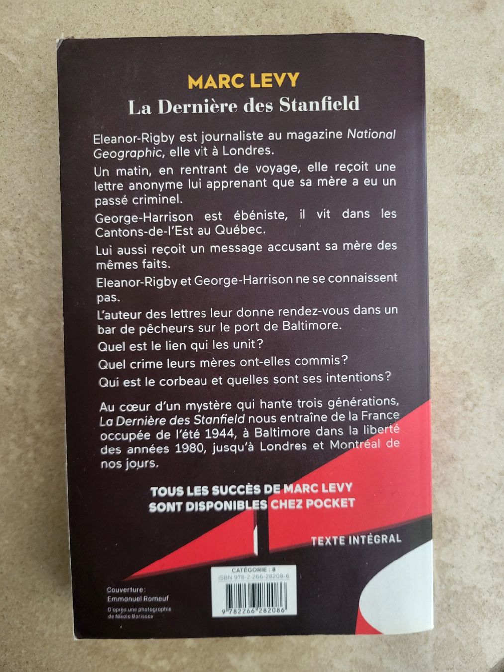 Libri: Marc Levy, La dernière des Stanfield – Usato da Gampelen venduto da cli_2thg 1