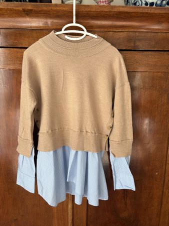 Veronica Beard Pulli, Beige, Grösse L, Top Zustand!