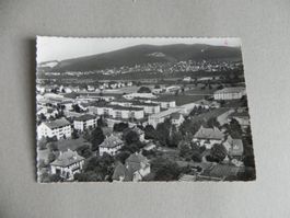 Karte Reinach BL Basel Flugansicht 1965