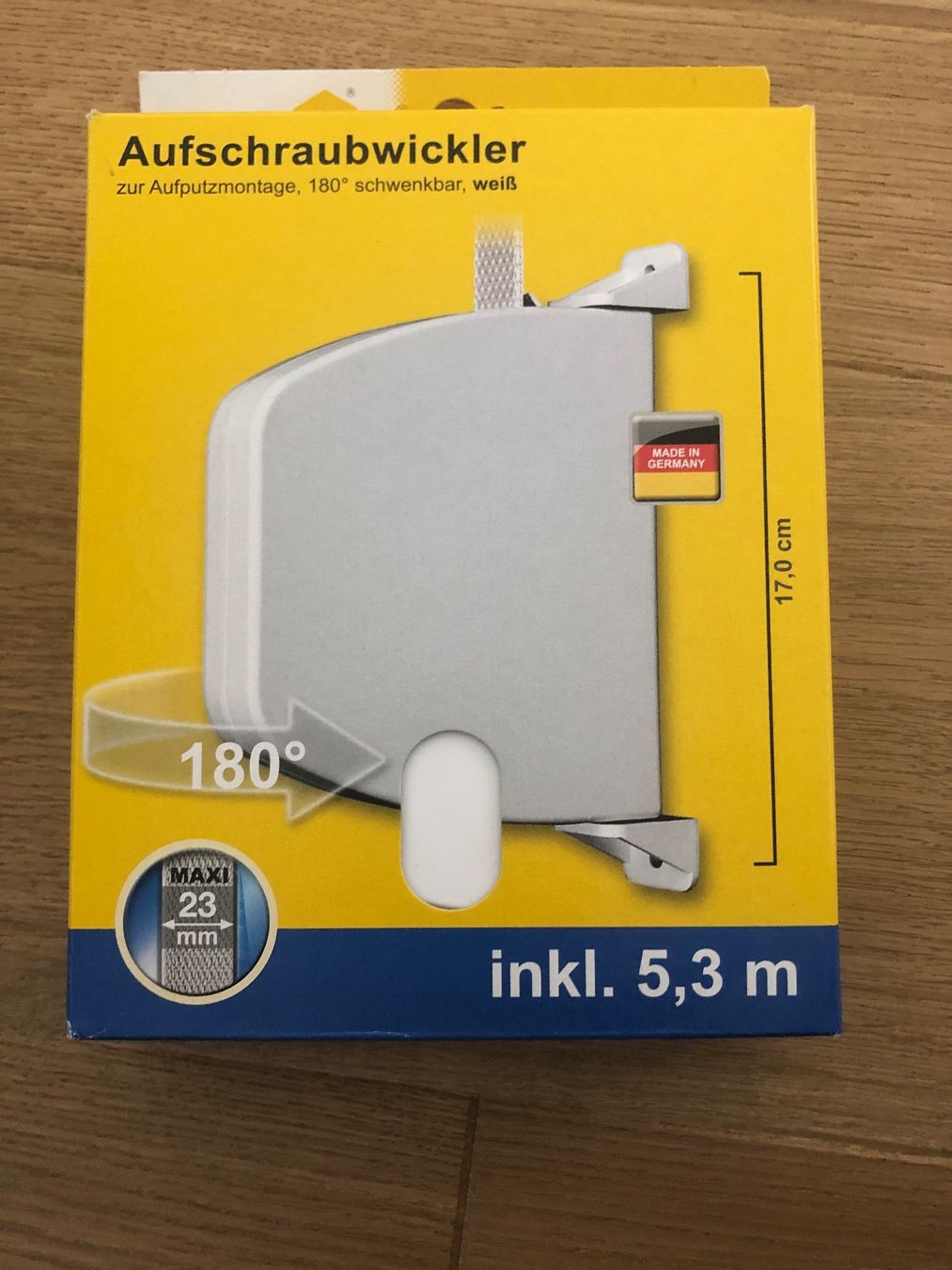 Tende da sole: Aufschraubabwickler / Storen / Rollladen – Nuovo e nell'imballaggio originale da Arch venduto da Dendu01