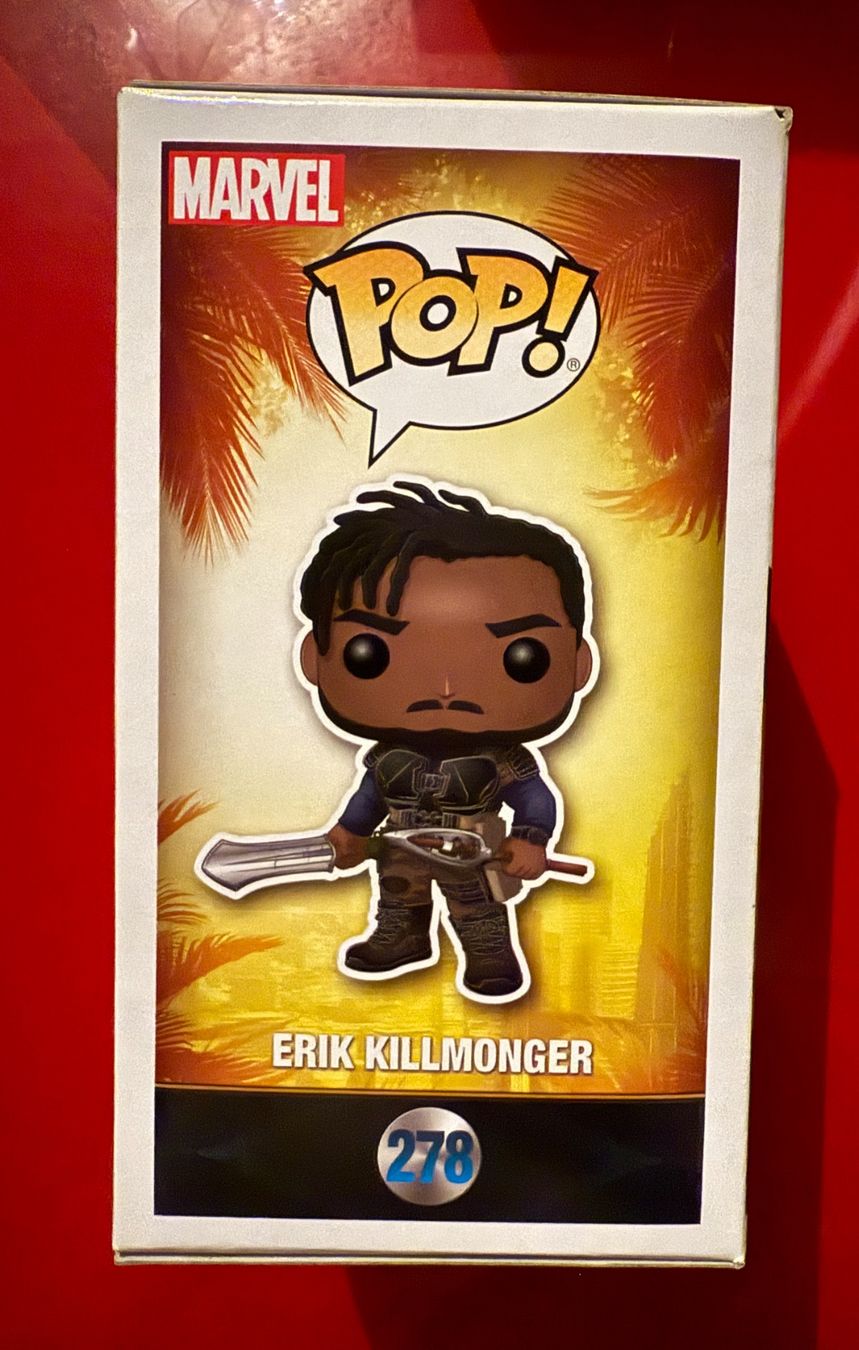 Funko Figuren: Funko Pop! Black Panther - Erik Killmonger - Marvel Avengers – Neu und originalverpackt aus Moudon von CollectorGeek 3