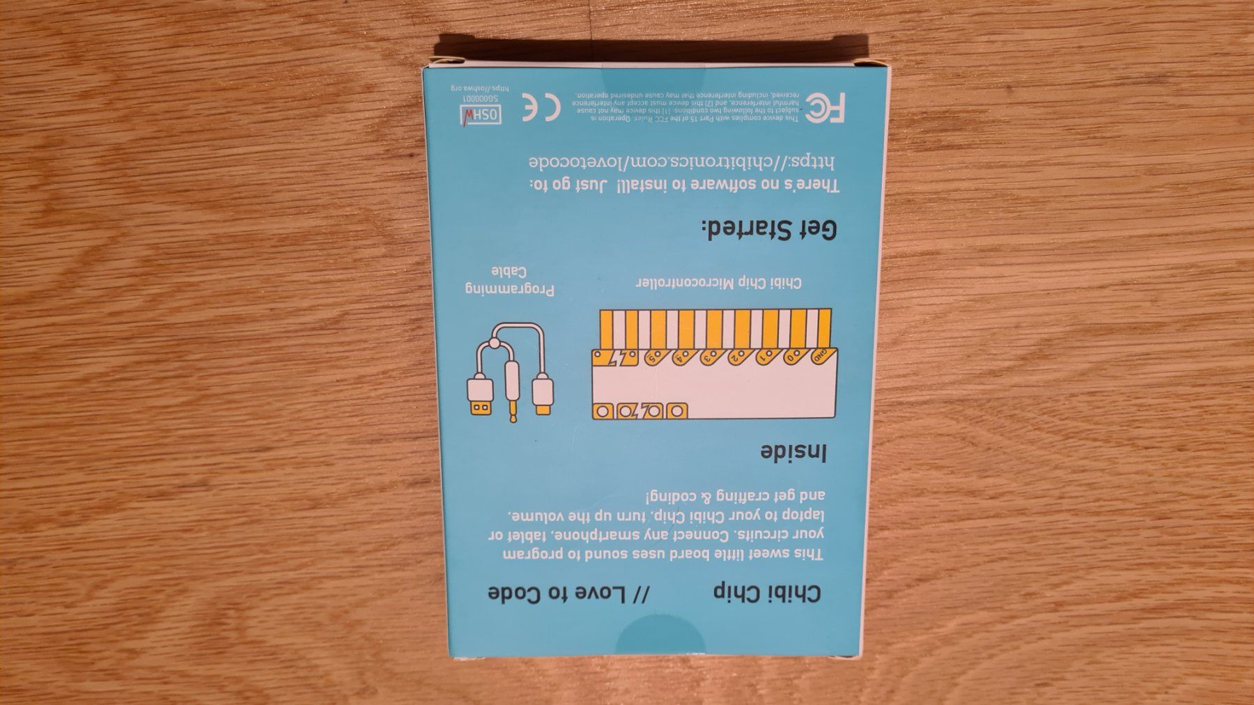 Componenti elettronici: Original Love To Code Chibi Chip Microcontroller Board – Nuovo e nell'imballaggio originale da Winterthur venduto da stufaphi 1