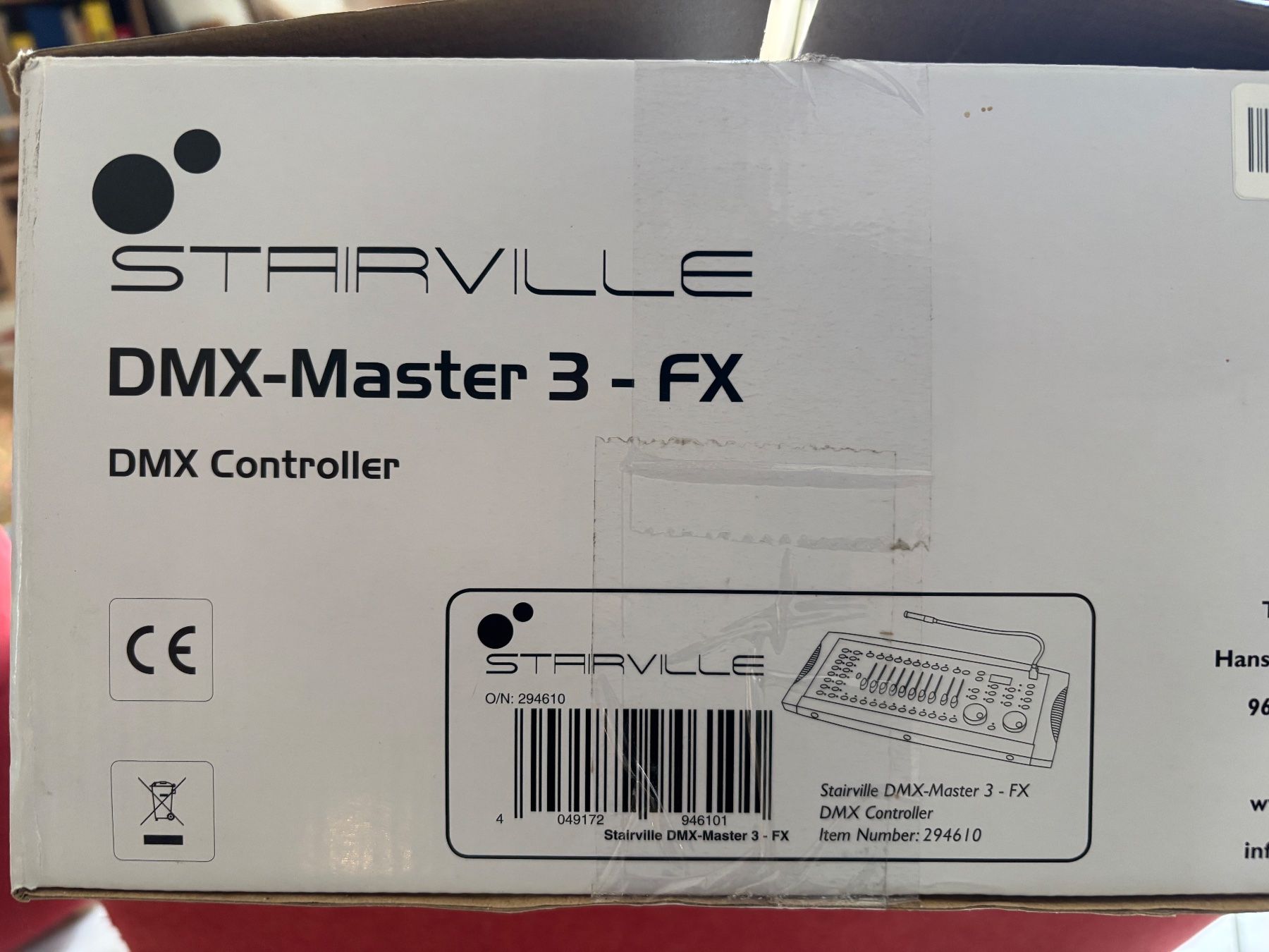 Console di mixaggio: Stairville DMX-Master 3-FX – Nuovo (secondo la descrizione) da Oftringen venduto da Kreanos