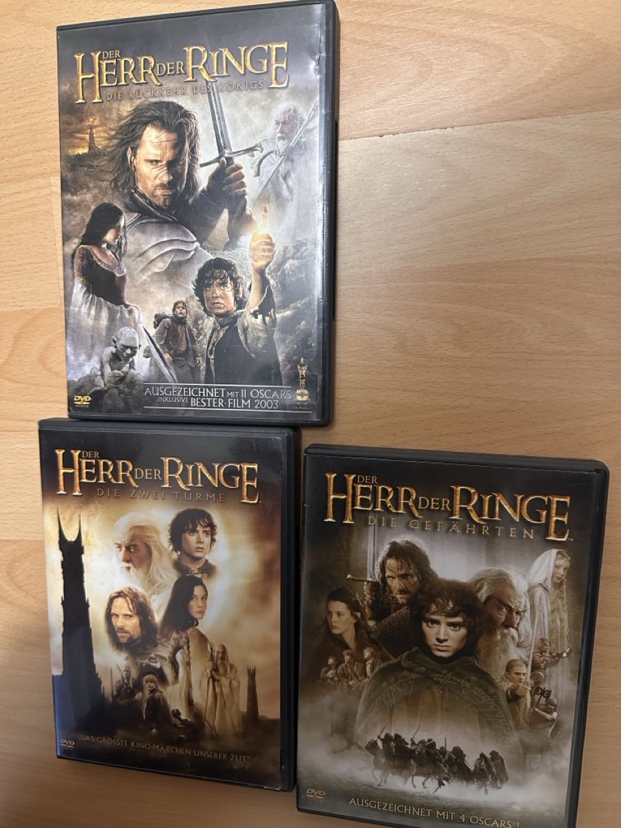 Tutti i DVDs: Herr der Ringe Trilogie DVD Set – Usato da Bendern venduto da konyali
