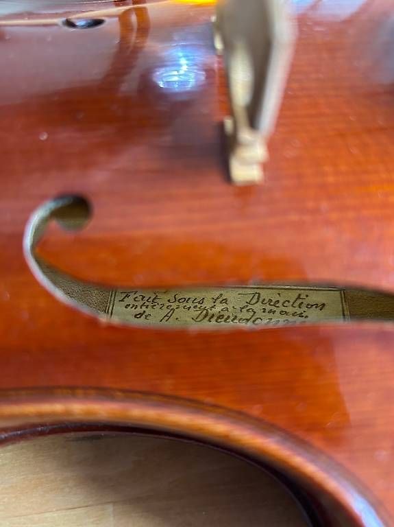 Strumenti musicali: Violine  A. Dieudonne 4/4 – Usato da Wohlen b. Bern venduto da Titus55 1