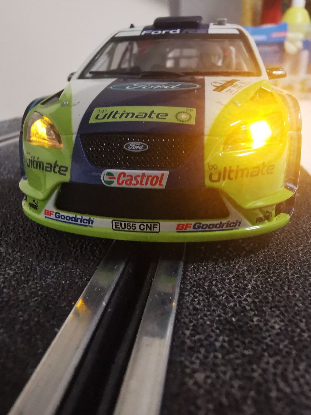 Ninco Piste: Ninco Digital / Scalextric WRC Ford Focus 4WD – Usato da Winterthur venduto da Lonpos1 3