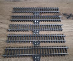 5x Märklin K-Anschlussgleis