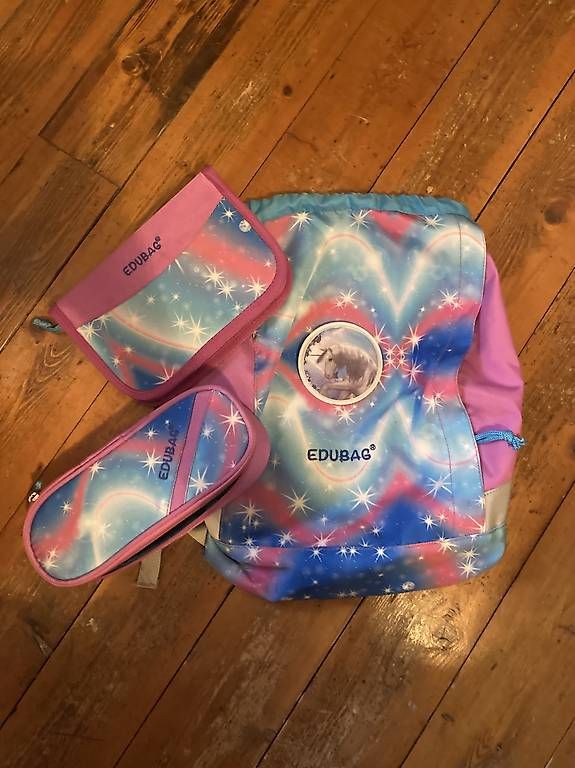Borse & Zaini: Schulsack EDUBAG inkl. 2 Etui und Turnsack – Usato da Schmiedrued venduto da Giorda 2