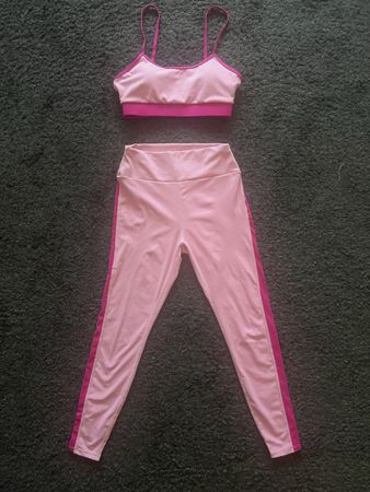 Rosa Sport Set, Grösse S, ideal fürs Yoga (wie neu)