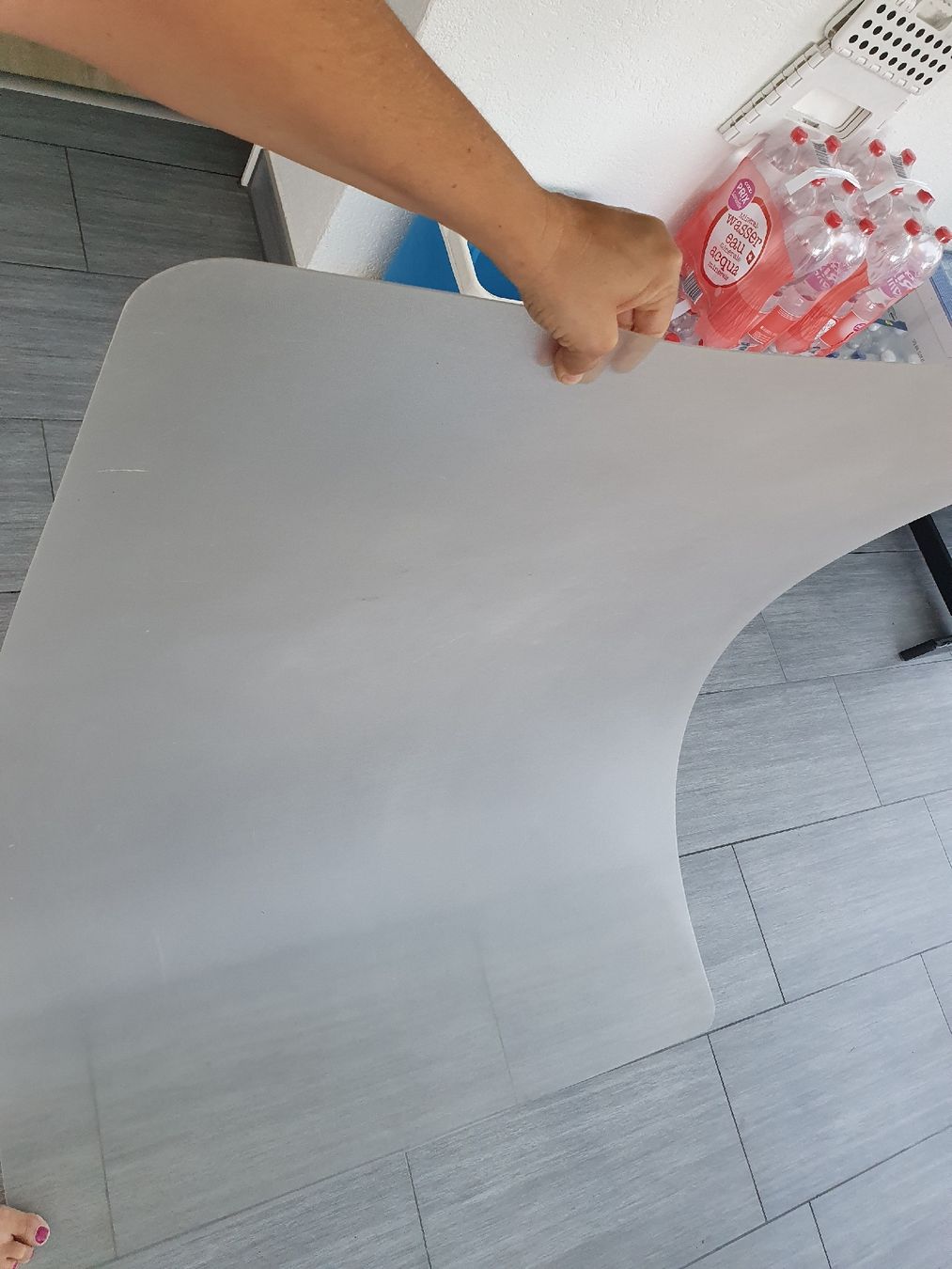Tapis de sol: Bodenstuhlmatte Schutzmatte transparent 90x120cm  – D'occasion à Bäretswil par sar_9klc 1