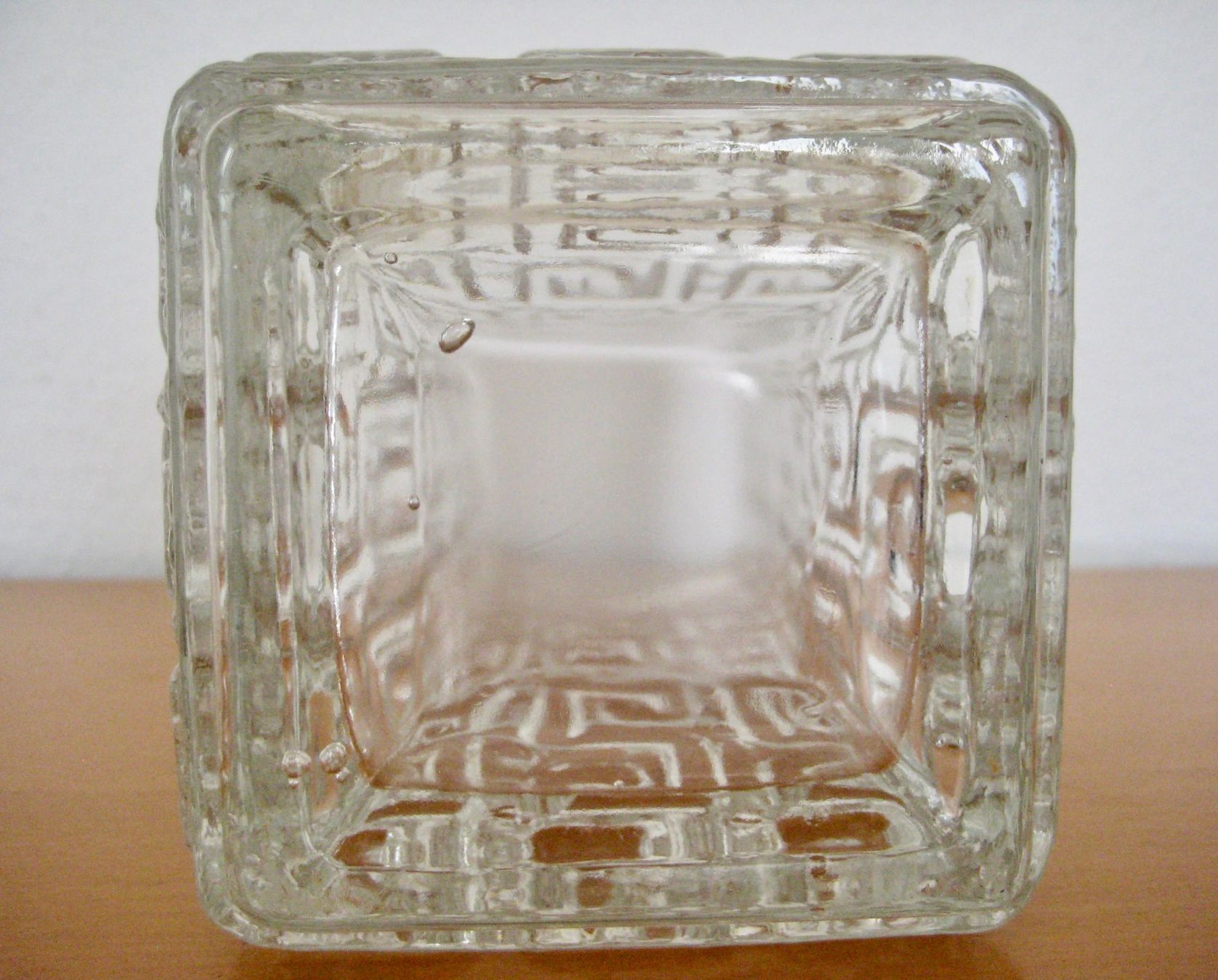 Vasi & Recipienti: Glas Vase mit Mäanderband Muster / 60er Jahre – Usato da Langendorf venduto da Happy11 4