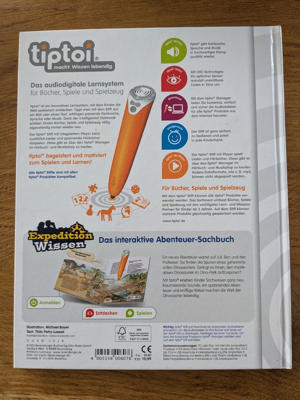 Bücher: tiptoi Expedition Wissen: Dinosaurier – Gebraucht aus Wohlen AG von merkur0300 3