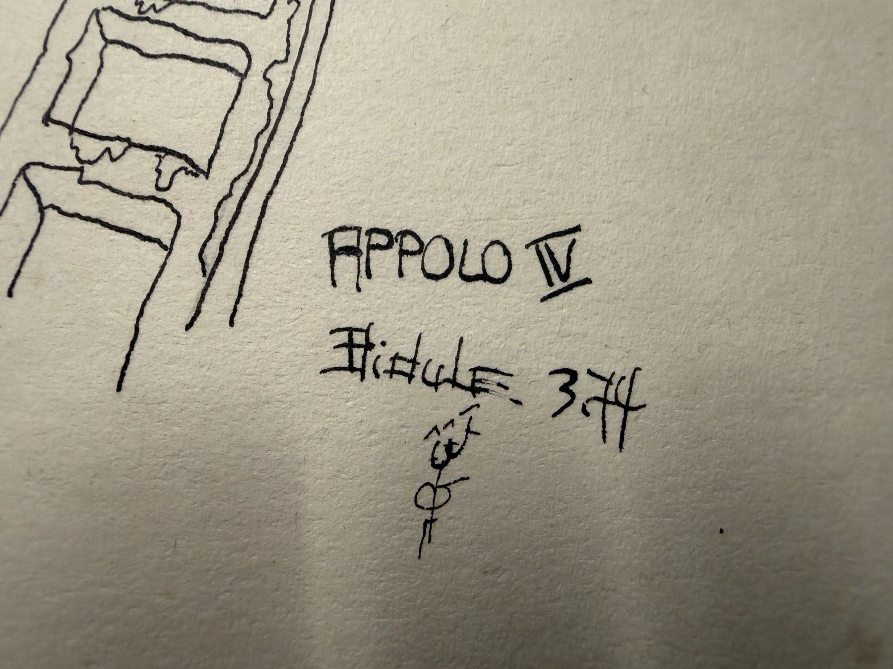Dipinti: Original Touche, Applo IV., inkl. Rahmen – Nuovo (secondo la descrizione) da Muri b. Bern venduto da Silberqualle 1