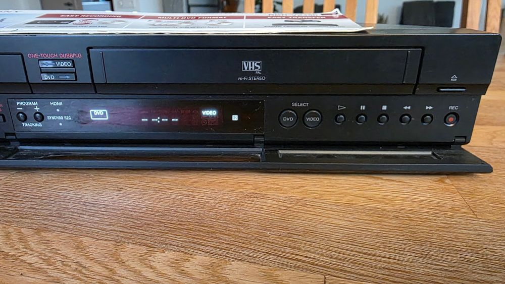 SONY DVD-VHS Recorder RDR-VX450 (HDMI/S-Video/SCART/RGB-out) (Gebraucht ...