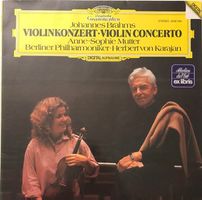 Brahms – Violinkonzert D-dur (LP, Mutter / Karajan)