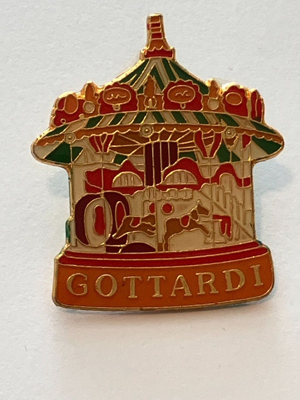 Placchette & Badge: 1 Pin Gottardi Karusell – Usato da Basel venduto da djwwpp