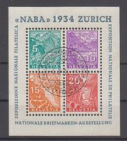 Bloc NABA W1 oblitéré (750.--)