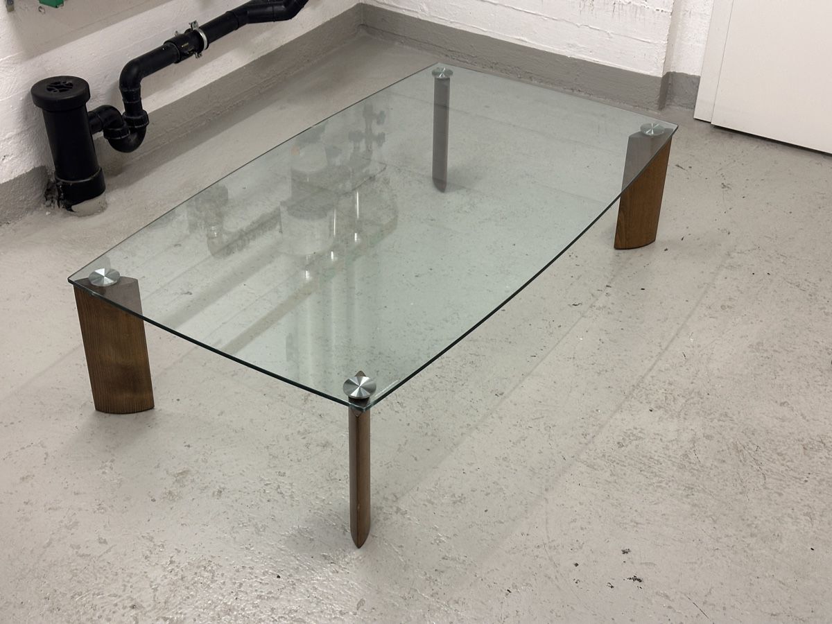 Tavoli: Designer glass coffee table – Usato da Zürich venduto da Palzinc