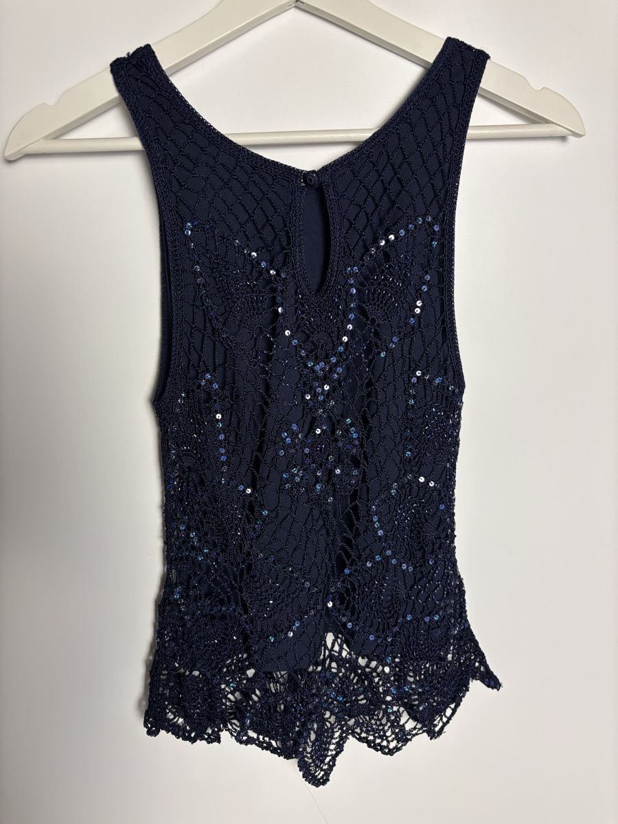 Top: vintage 2000s sequin top – Usato da Leissigen venduto da lamooniade 3