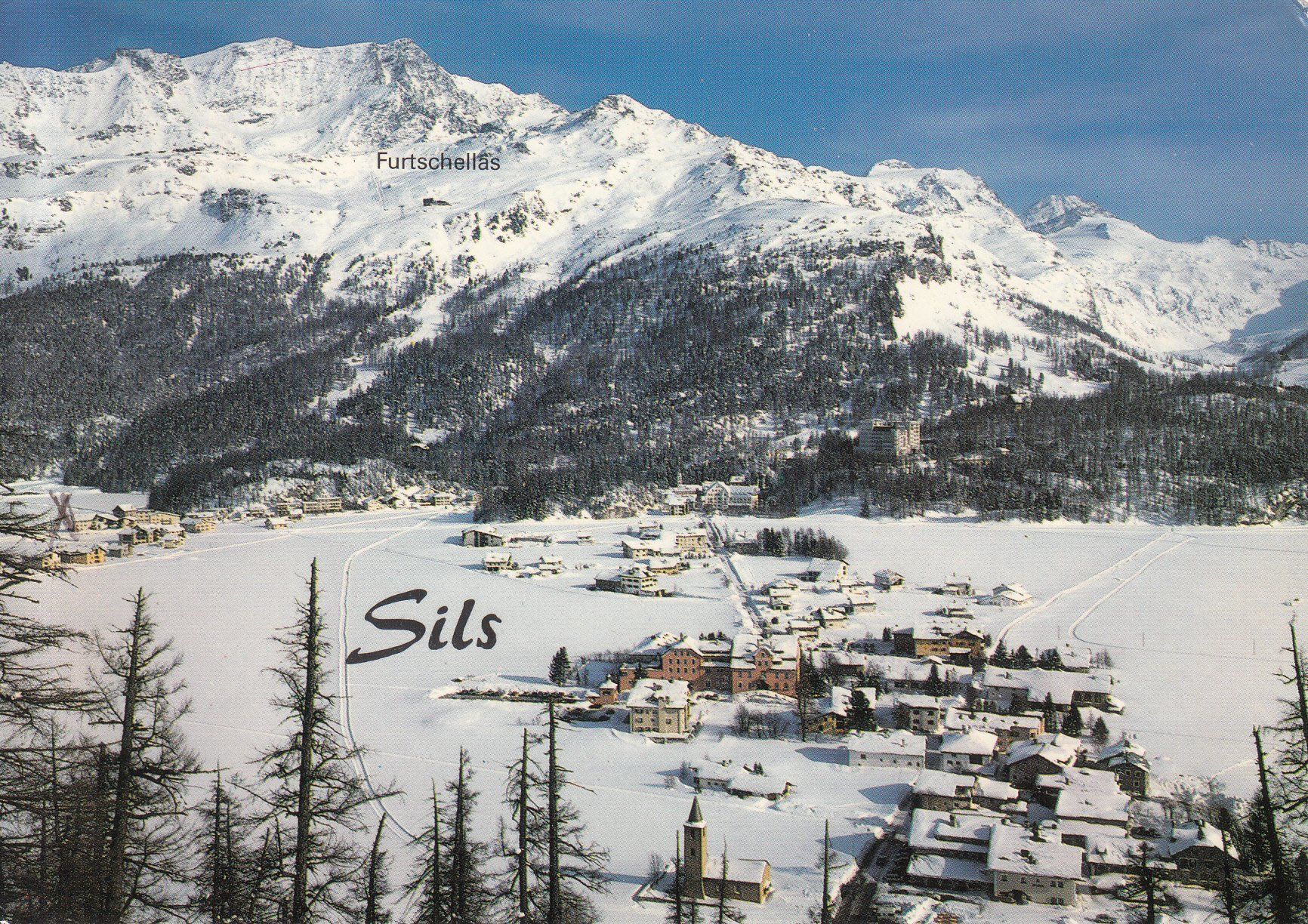 Cartoline postali: Sils 1986 – Usato da Bürglen TG venduto da StampGraf