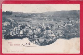 GRUSS AUS HUTTWYL, 28.5.1901