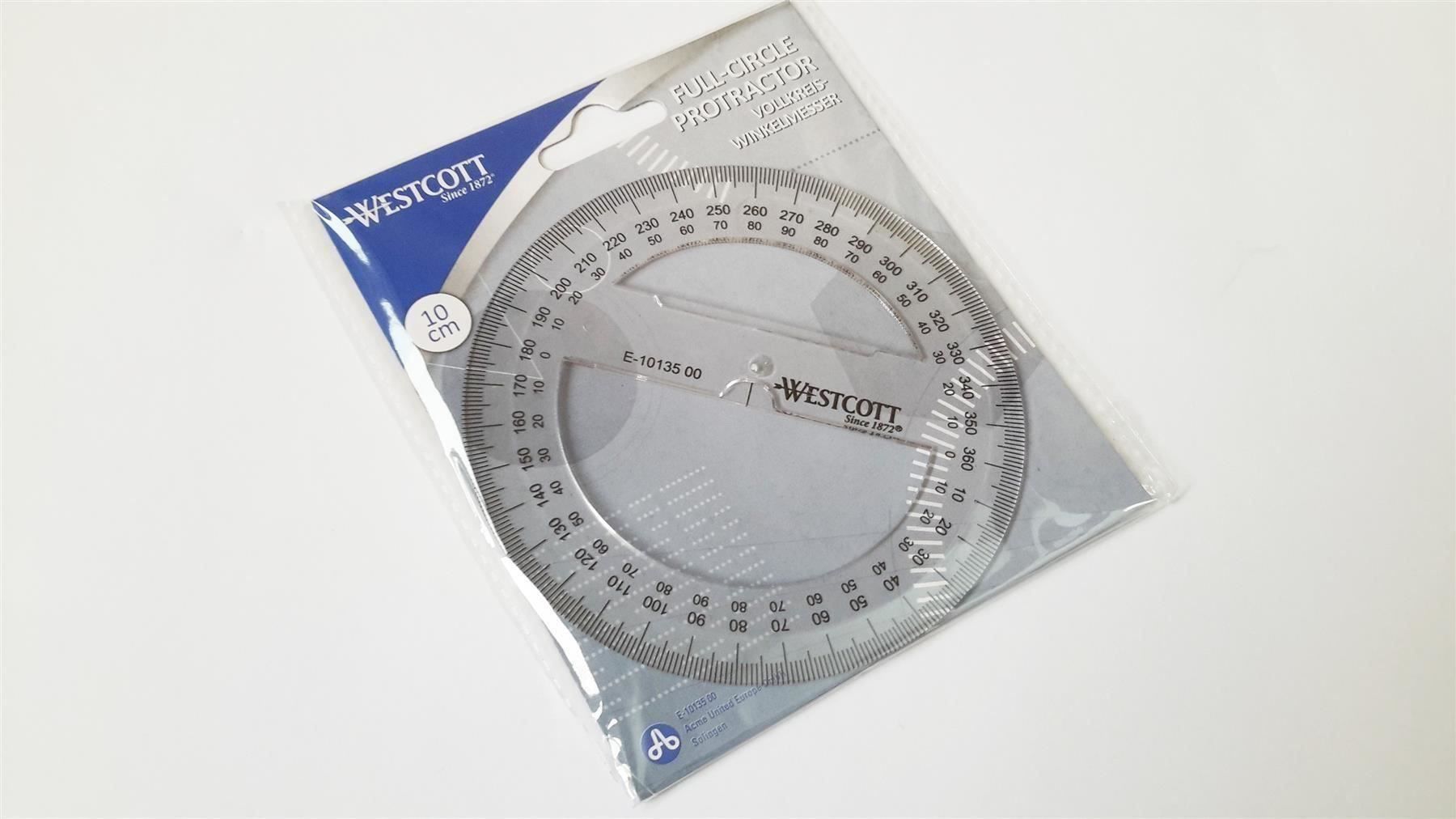 Pochoirs: Schablone Winkelmesser 360 Grad, 100 mm – Neuf avec emballage d'origine à St. Gallen par cointec 1