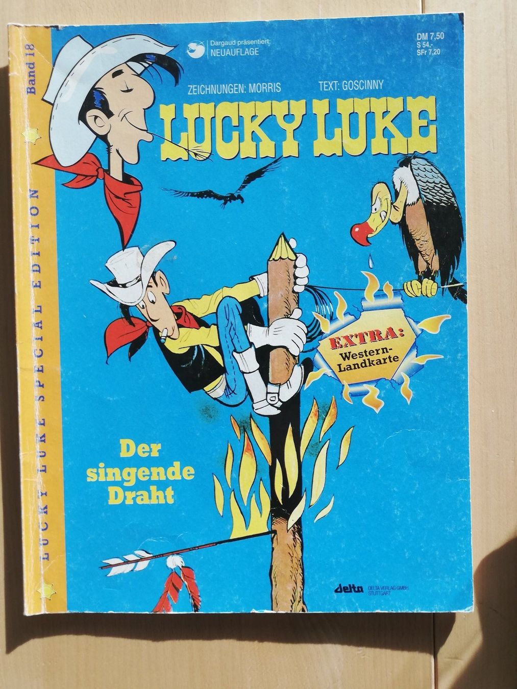 Fumetti: Lucky Luke - Der Singende Draht – Usato da Hildisrieden venduto da Malve
