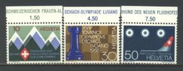1968, Sonderpostmarken I **