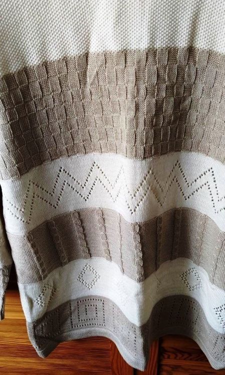 Maglioni & Felpe: Pullover in Beige gestreift - Grösse M - – Nuovo e nell'imballaggio originale da Zürich venduto da -italo- 1