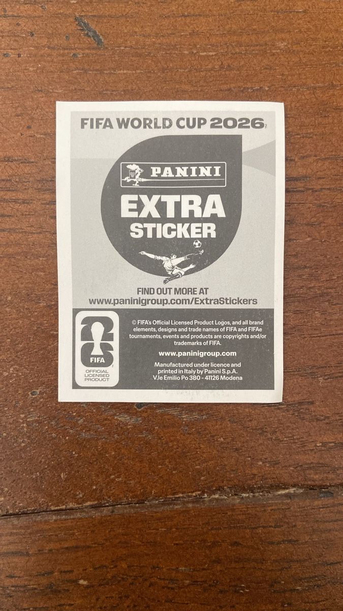 Panini Carte collezionabili: Jude Bellingham Extra Sticker 2026 – Nuovo (secondo la descrizione) da Avegno venduto da cel_2qqr 1