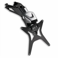 Ducati Kennzeichenhalter aus Kohlefaser und Aluminium