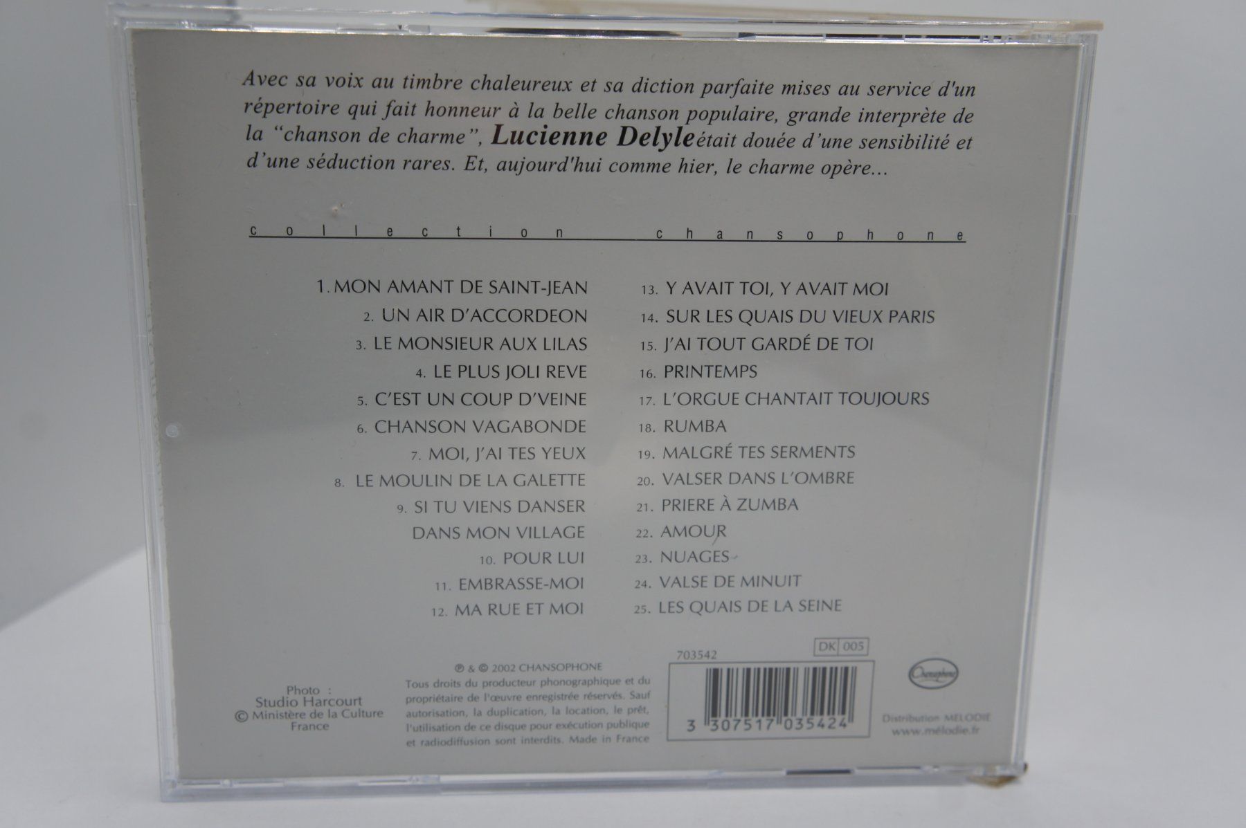 CD: CD Lucienne Delyle - Mon Amant De Saint-Jean – Usato da Ernetschwil venduto da luisvonerni 2