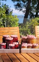Confiture de pruneaux avec fruits de mon verger en Valais