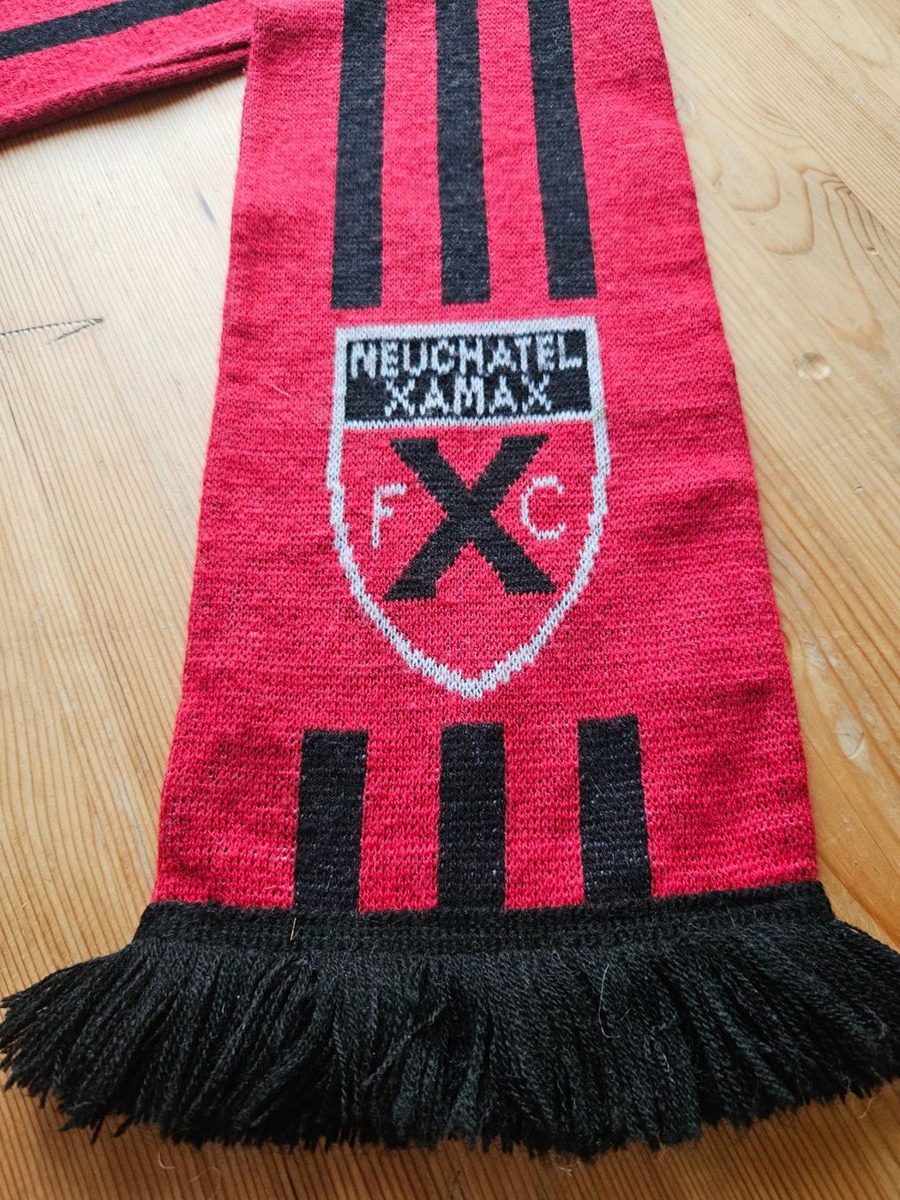 Foulard & Sciarpe: Neuchatel Xamax Fan Schal Neuenburg – Usato da Hägglingen venduto da United-Village-Trade 2