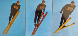 Sammelbilder: Skispringer